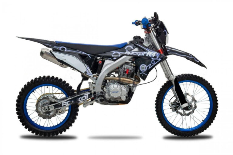 Мотоцикл кроссовый эндуро ROCKOT R4-250 Blue Trone 21/18 172FMM (2021 г.)
