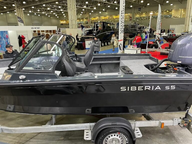 Катер-лодка алюминиевая SIBERIA S5 (one)