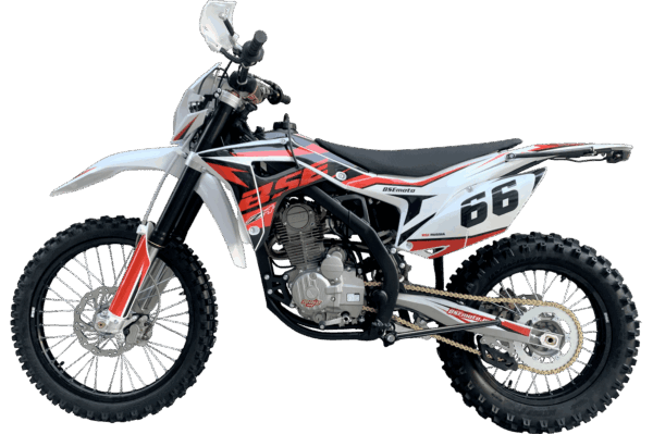 Мотоцикл кроссовый эндуро BSE Z4 Red 66